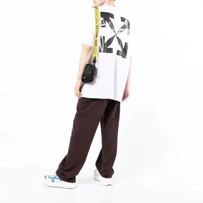 Off-white Ss22 Printing Round Neck Pullover Short Sleeve Ordinary Version White In White