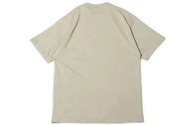 Nike Lab Solo Swoosh Basic Sports Short Sleeve Light Green Gray In Brown