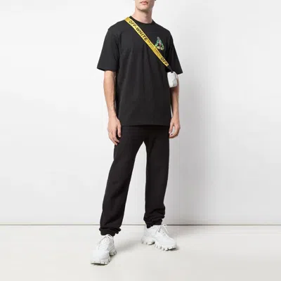 Palace Rolls P3 Back Logo Gradient Large Triangle Printing Short Sleeve Unisex Black In Black