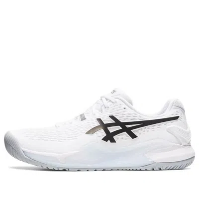 Asics Gel Resolution 9 'white Black' In White
