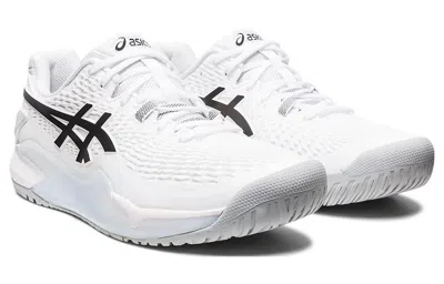 Asics Gel Resolution 9 'white Black' In White
