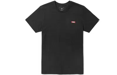 Vans Men's  Alphabet Logo Casual Sports Short Sleeve Black