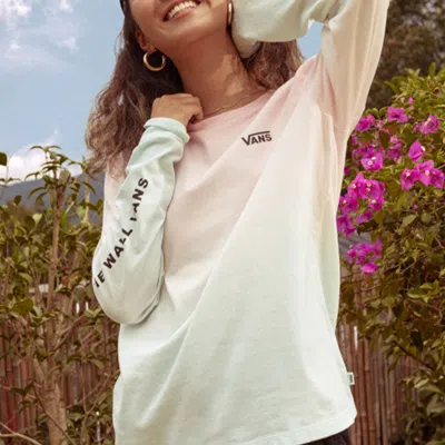 Vans (wmns)  Gradient Rainbow Unicorn Printing Long Sleeves T-shirt In Multi