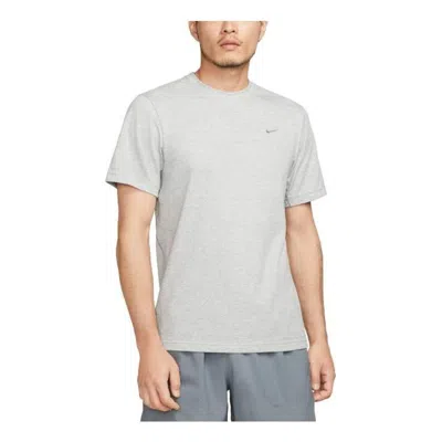 Nike Dri-fit Primary Training Tee In Gray