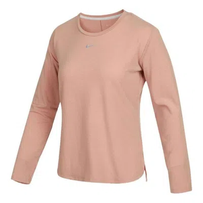 Nike (wmns)  As W Nk One Luxe Df Ls Std Top Rose Whisper In Pink