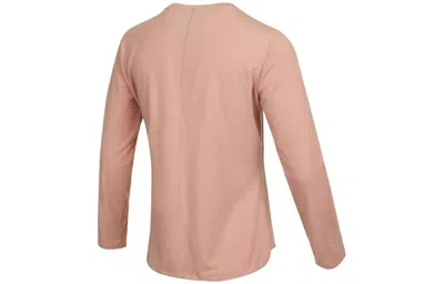 Nike (wmns)  As W Nk One Luxe Df Ls Std Top Rose Whisper In Pink