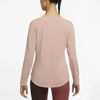 Nike (wmns)  As W Nk One Luxe Df Ls Std Top Rose Whisper In Pink