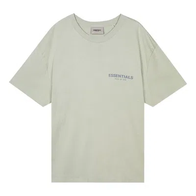 Essentials Fear Of God  Ss21 T-shirt Concrete Green