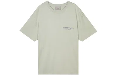 Essentials Fear Of God  Ss21 T-shirt Concrete Green