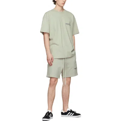 Essentials Fear Of God  Ss21 T-shirt Concrete Green