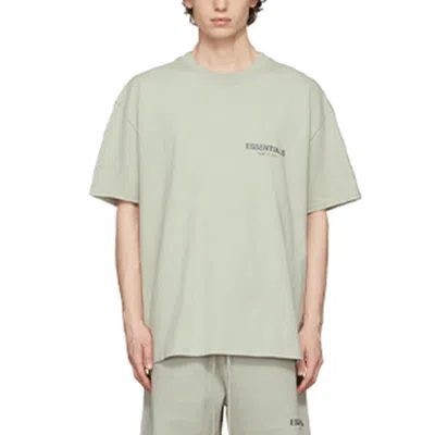 Essentials Fear Of God  Ss21 T-shirt Concrete Green
