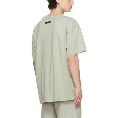 Essentials Fear Of God  Ss21 T-shirt Concrete Green
