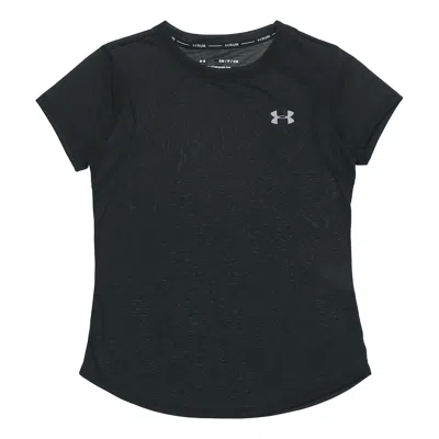 Under Armour Women's Tech V-neck Short-sleeve Top In Black