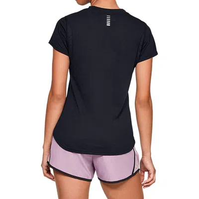 Under Armour Women's Tech V-neck Short-sleeve Top In Black