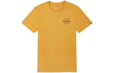 Vans Men's  Athleisure Casual Sports Short Sleeve Yellow