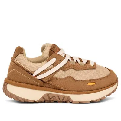 Ugg Retrofi Suede-panelled Running Sneakers In Brown