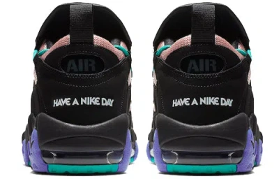 Nike Air More Money 'have A  Day' In Black