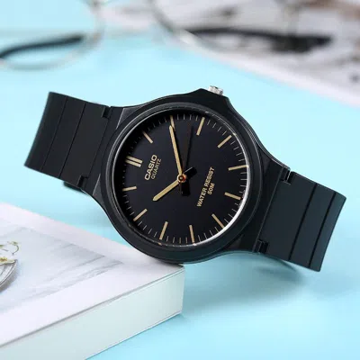 Casio Sheen Fashion Business Analog Watch 'black Gold'