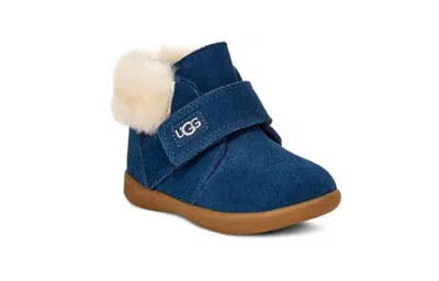Ugg (ps)  Nolen Fur Short Boots Deep Blue