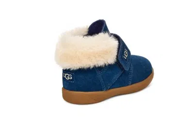 Ugg (ps)  Nolen Fur Short Boots Deep Blue