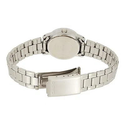 Casio Quartz Stainless Steel Strap Silver Analog
