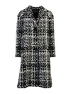 DOLCE & GABBANA Dolce & Gabbana Boucle Midi Coat,F0Q32TFMME1S8031