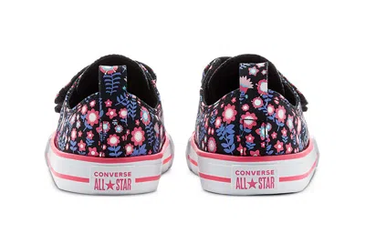 Converse (td)  Chuck Taylor All Star Low Top Flowered Purple/pink In Multi