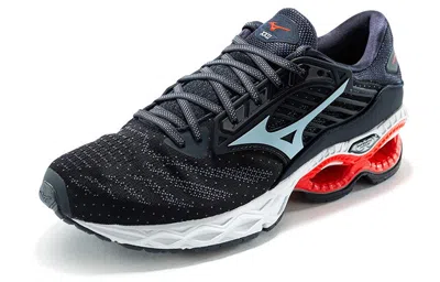 Mizuno Wave Creation Black/blue/red