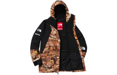 Supreme X The North Face Crossover Fw16 Interchange Jacket Unisex Black In Brown