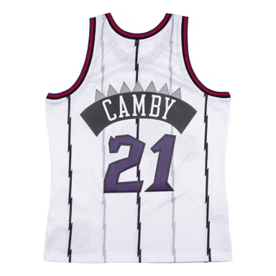 Mitchell & Ness Swingman Jersey Toronto Raptors 1997-98 Marcus Camby 'white' In Multi