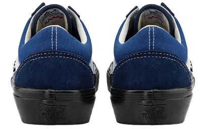 Vans Unisex Skate Old Skool Vcu Sneakers Black/blue