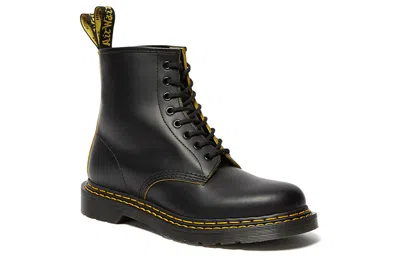 Dr. Martens Woman Ankle Boots Black Size 7 Leather In Black