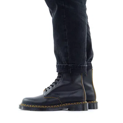 Dr. Martens Woman Ankle Boots Black Size 7 Leather In Black