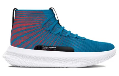 Under Armour Flow Futr X Elite 'capri Red Solstice' In Blue