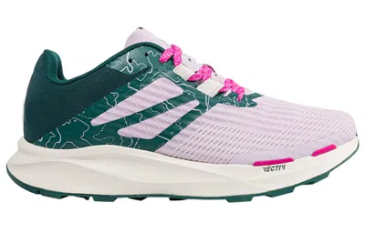 The North Face (wmns)  Vectiv Eminus Running Shoes ' Ponderosa Green Valley Topo Print Lavender Fog' In Neutral