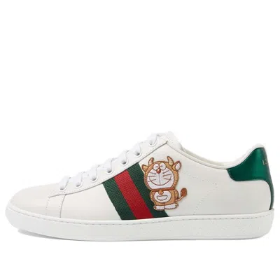 Gucci (wmns) Doraemon X  Ace 'ivory Devil Patch'
