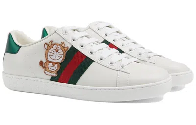 Gucci (wmns) Doraemon X  Ace 'ivory Devil Patch'