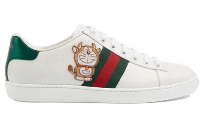 Gucci (wmns) Doraemon X  Ace 'ivory Devil Patch'
