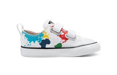 Converse (td)  Chuck Taylor All Star 2v Little White/multi-color