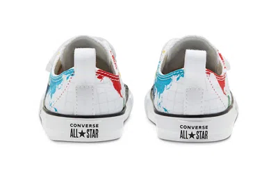 Converse (td)  Chuck Taylor All Star 2v Little White/multi-color