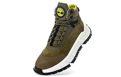 Timberland Turbo Hiking Boots 'olive Green Nubuck'