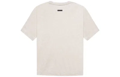 Fear Of God Baseball Tee 'cream Heather Navy' In Neutral