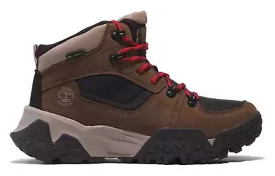 Timberland Motion Scramble Mid Lace-up Waterproof Hikers 'dark Brown Nubuck'