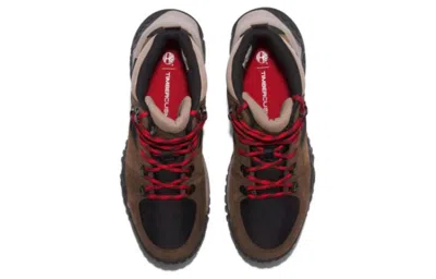 Timberland Motion Scramble Mid Lace-up Waterproof Hikers 'dark Brown Nubuck'