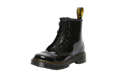 Dr. Martens' Dr. Martens Sinclair Bex J Patent Leather 8 Martin Boots Big Boys Black