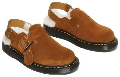 Dr. Martens' Dr. Martens Jorge Shearling Mules In Brown