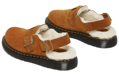 Dr. Martens' Dr. Martens Jorge Shearling Mules In Brown