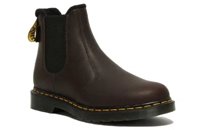 Dr. Martens' Dr. Martens 2976 Warmwair Leather Chelsea Boots 'dark Brown'