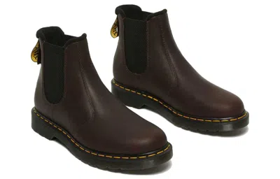 Dr. Martens' Dr. Martens 2976 Warmwair Leather Chelsea Boots 'dark Brown'