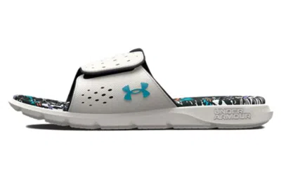 Under Armour (wmns)  Ignite 7 Graphic Footbed Slide 'grey Mist Floral'